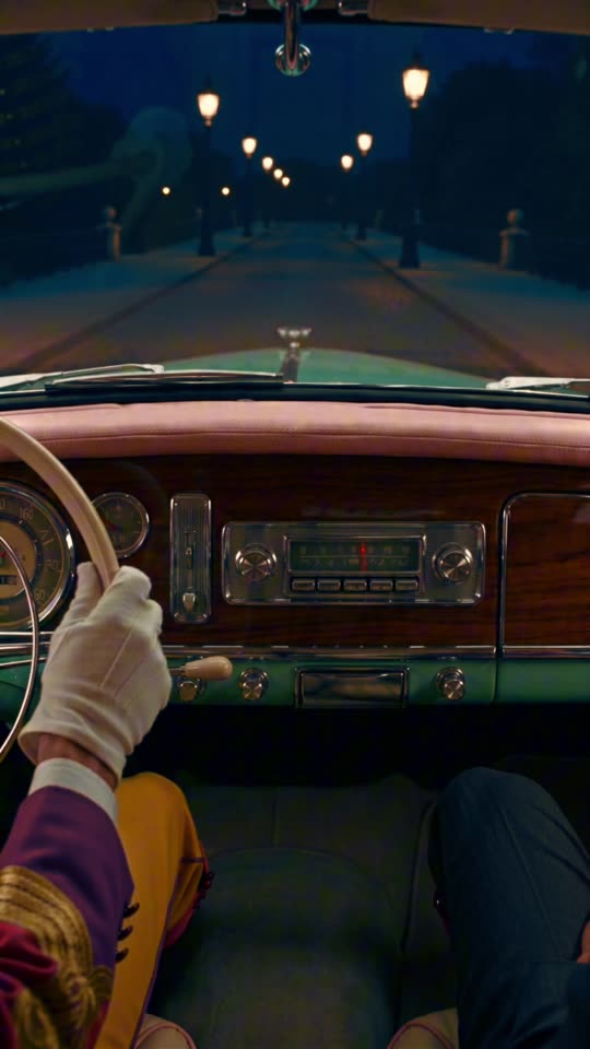 AI film scene: Car