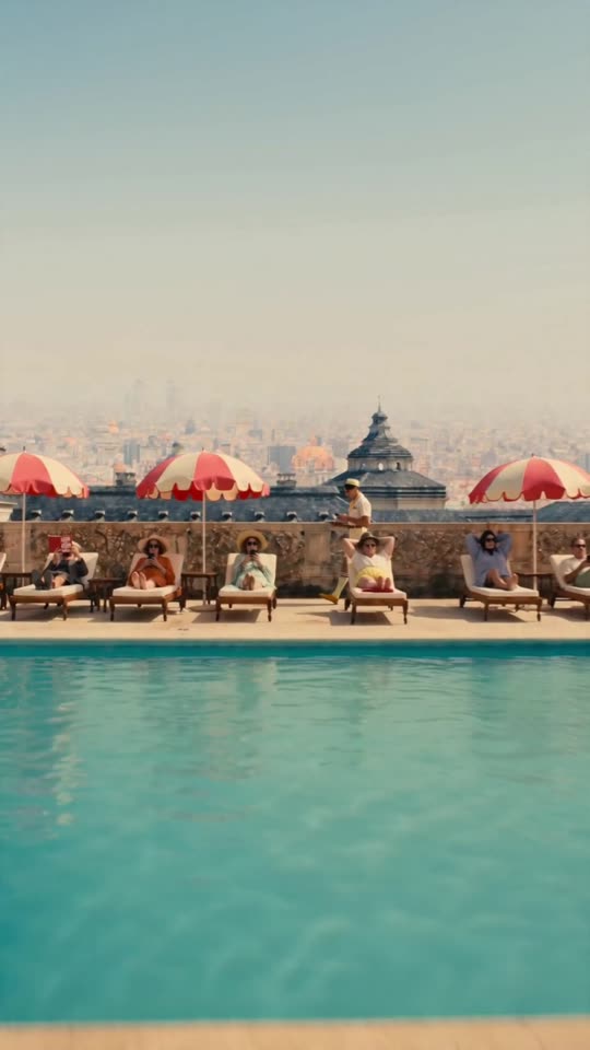 AI film scene: Pool